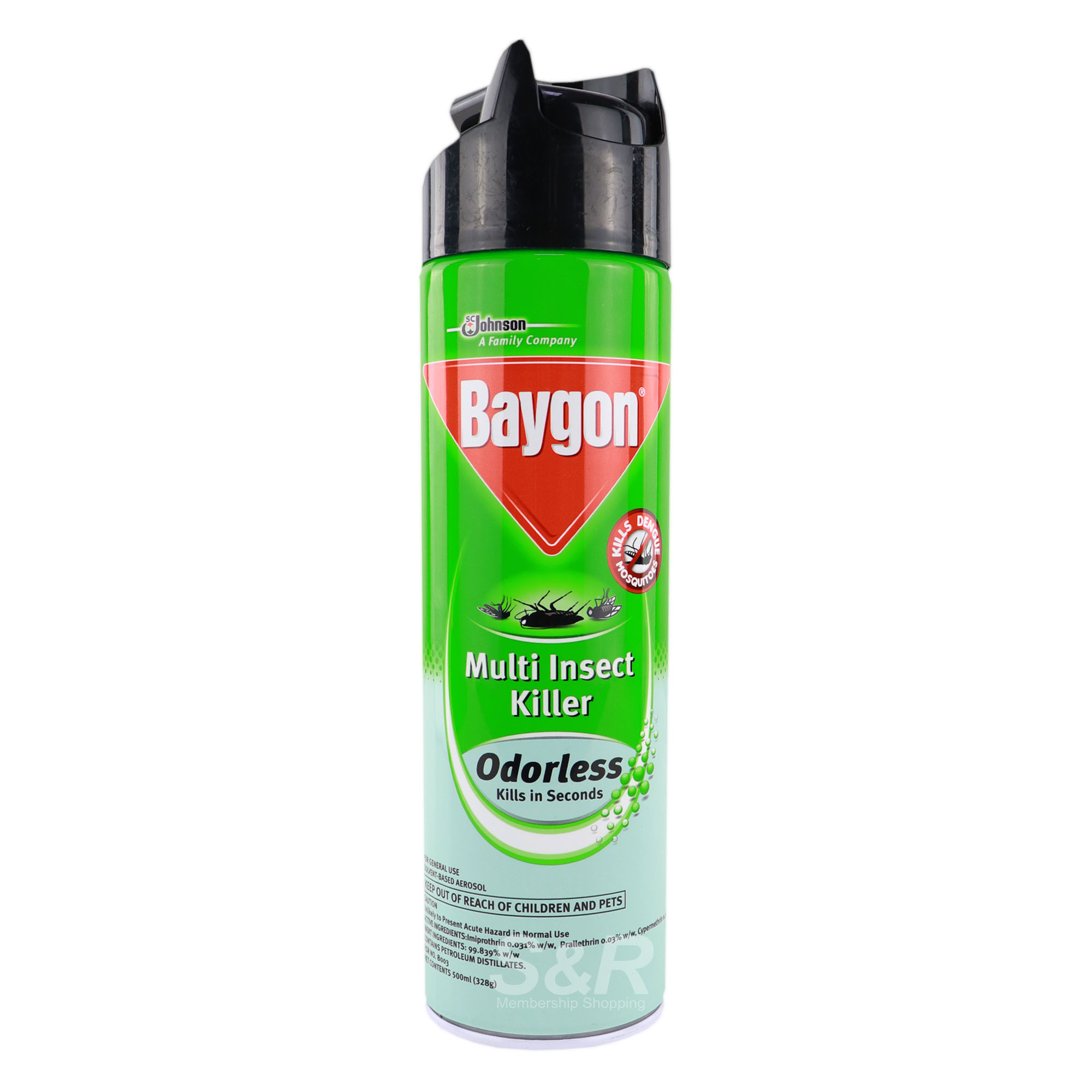 Baygon Multi Insect Killer Odorless 500mL Baygon Multi Insect Killer Odorless 500mL